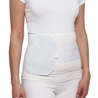 Бандаж послеоперационный "Крейт" №6 Б-340 выс 20см (белый) 120-140см